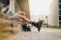 RAVEN Allure 3-in-1 inline skates/rolschaatsen maat 35-39 Zwart/Roze/Munt