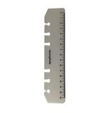bind Liniaal 103-1 - 15 cm - Voor A6-systeemmappen - Transparant