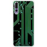 P20 Pro Texture circuit geek bedrukt siliconen hoesje