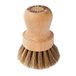 Chinchilla Champignonborstel/paddenstoelborstel van hout, voor het reinigen van paddenstoelen of groenten, keukenborstel, natuurlijke borstel, duurzame reinigingsborstel