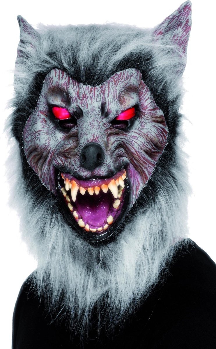 Vegaoo "Weerwolfmasker voor volwassenen Halloween - Verkleedmasker - One size"