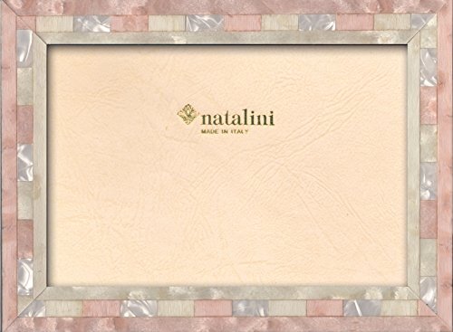 Natalini Q\H\20\ROSA 10X15 fotolijst met ondersteuning voor tafel, Tulipwood, Rosarot, 10 X 15 X 1,5