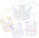 Interbaby Slabbetjes Junior 35 Cm Katoen Wit 12 Stuks