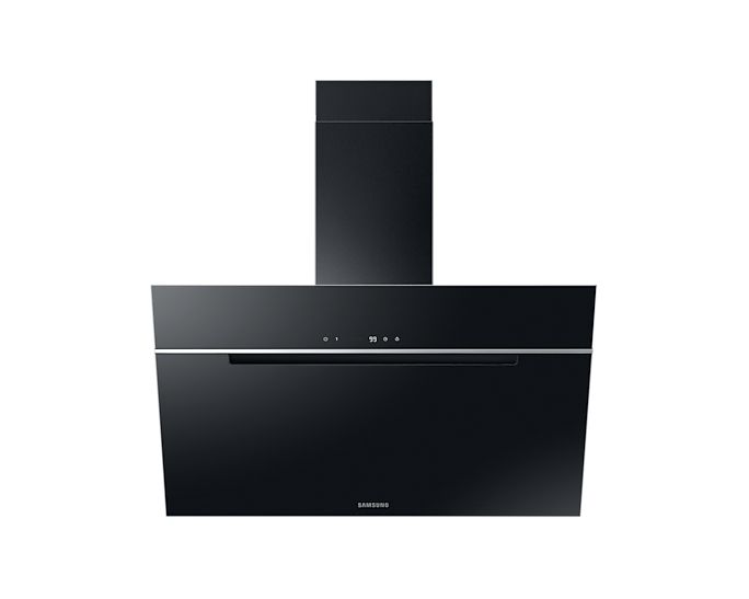 Samsung NK36C7070WB/UR 90cm Black Wall-mounted Cooker Hood with Bluetooth - 585 m³/uur