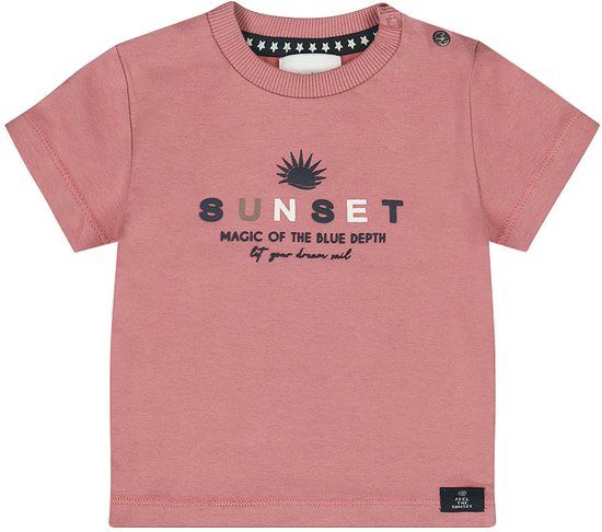 Dirkje Jongens T-shirt Old Pink Maat 74