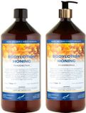 Claudius Cosmetics B.V. Bodylotion Honing 1 Liter - set van 2 stuks