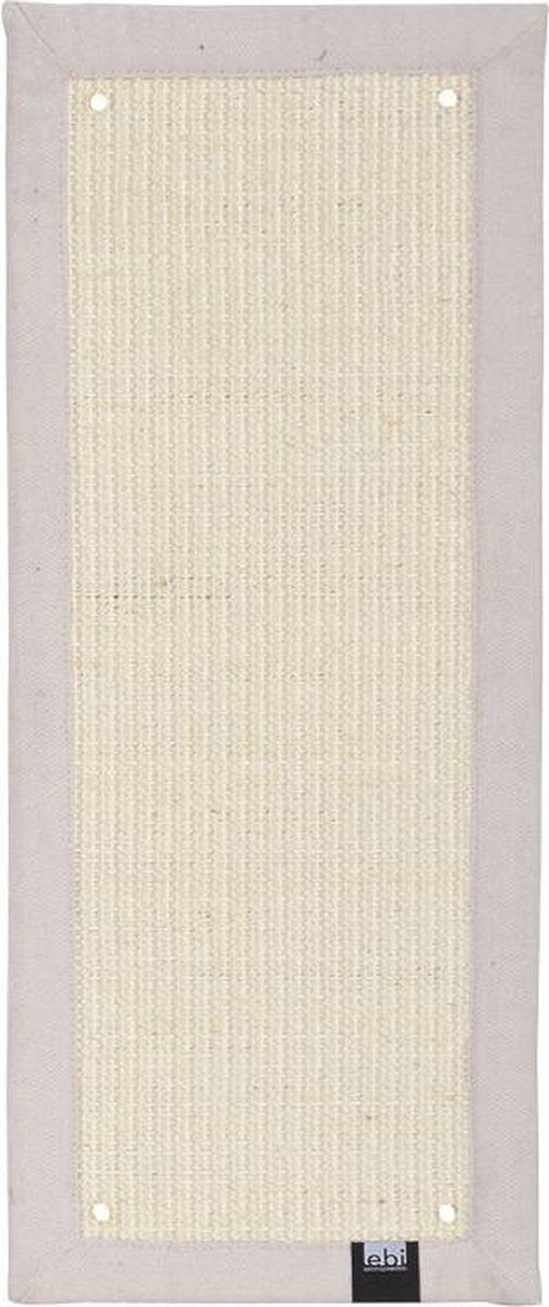 EBI Krabmat krappa rechthoekig Wit 58x24x1,5CM