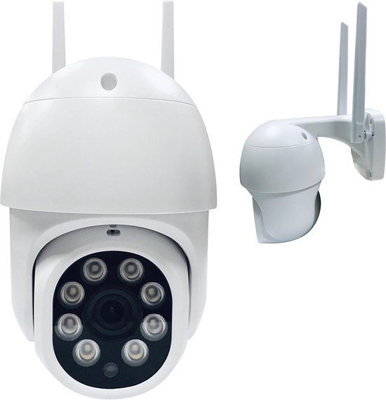 Denver IOC-224 Beveiligingscamera Buiten en Binnen - Full HD - Nachtzicht - WiFi & App - Bewegingsdetectie