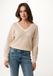 Mexx Pull Mini Sequins Beige Femme - Taille M