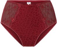 LingaDore Daily Tailleslip Ruby Wine Jacquard Rood XXL