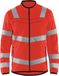 Blaklader 49411010 JACKET VAN HOGE VISCOSEM MICROFLEECE, rood hoog vizier, maat XL