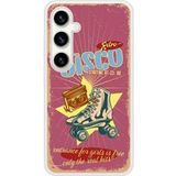 Samsung Galaxy S23 Versterkt Hard Case - Retro Disco Ontwerp