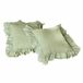 LOBERON Kussenhoes set van 2 Martone groen