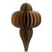 Decoris saisonale Dekorationen Dekofigur Ornament braun 40cm