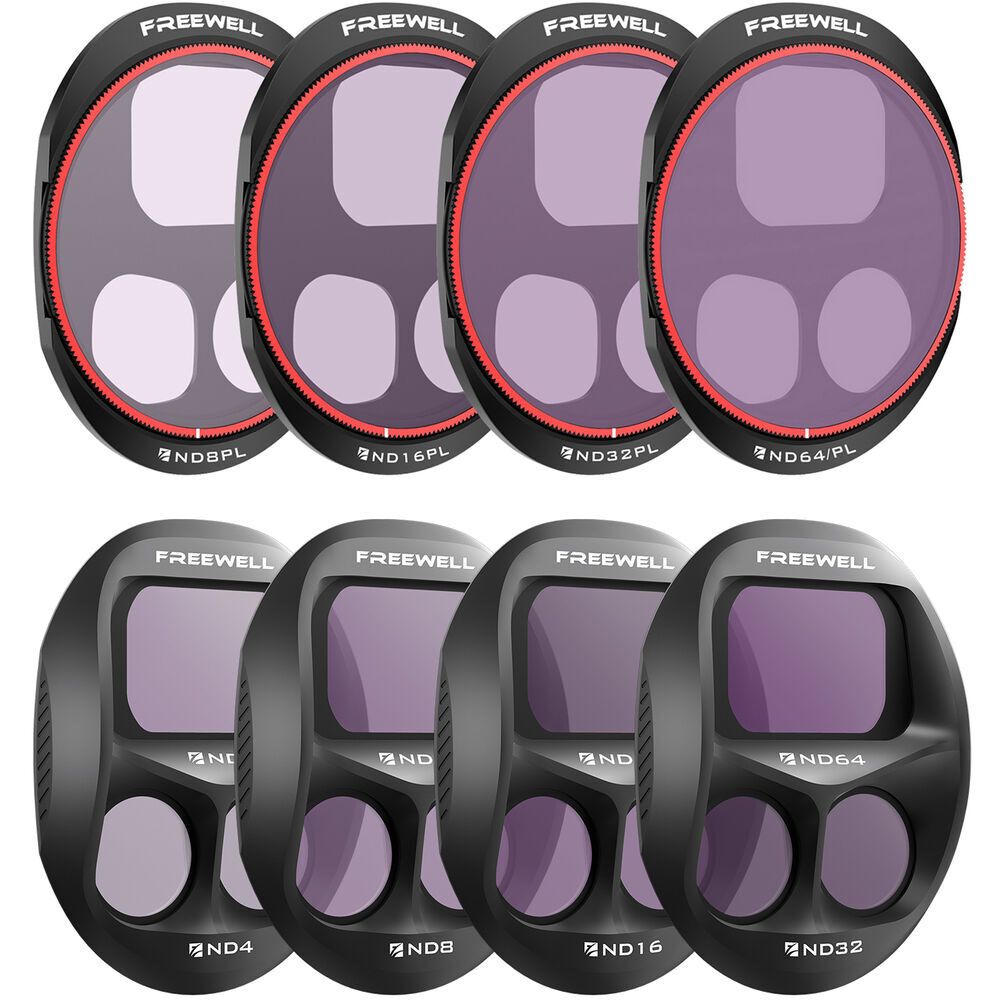 Freewell DJI Mavic 4 Pro Filters All Day 8-Pack