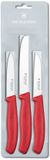 Victorinox Swiss Classic Keukenset 3-delig - Rood