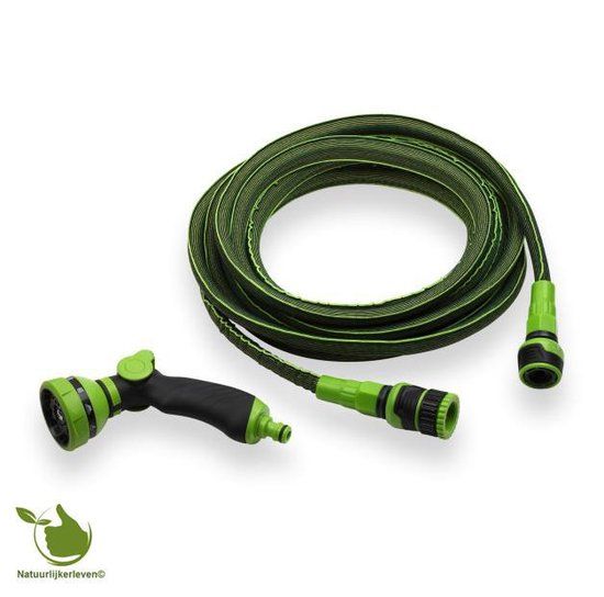 Natuurlijker leven® Flexibele tuinslang stretch 15 meter