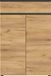 Germania Archiefkast Miguel Met Lade En 2 Legplanken - Antraciet/eik