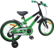 vidaXL Kinderfiets 16 Inch Groen Zwart