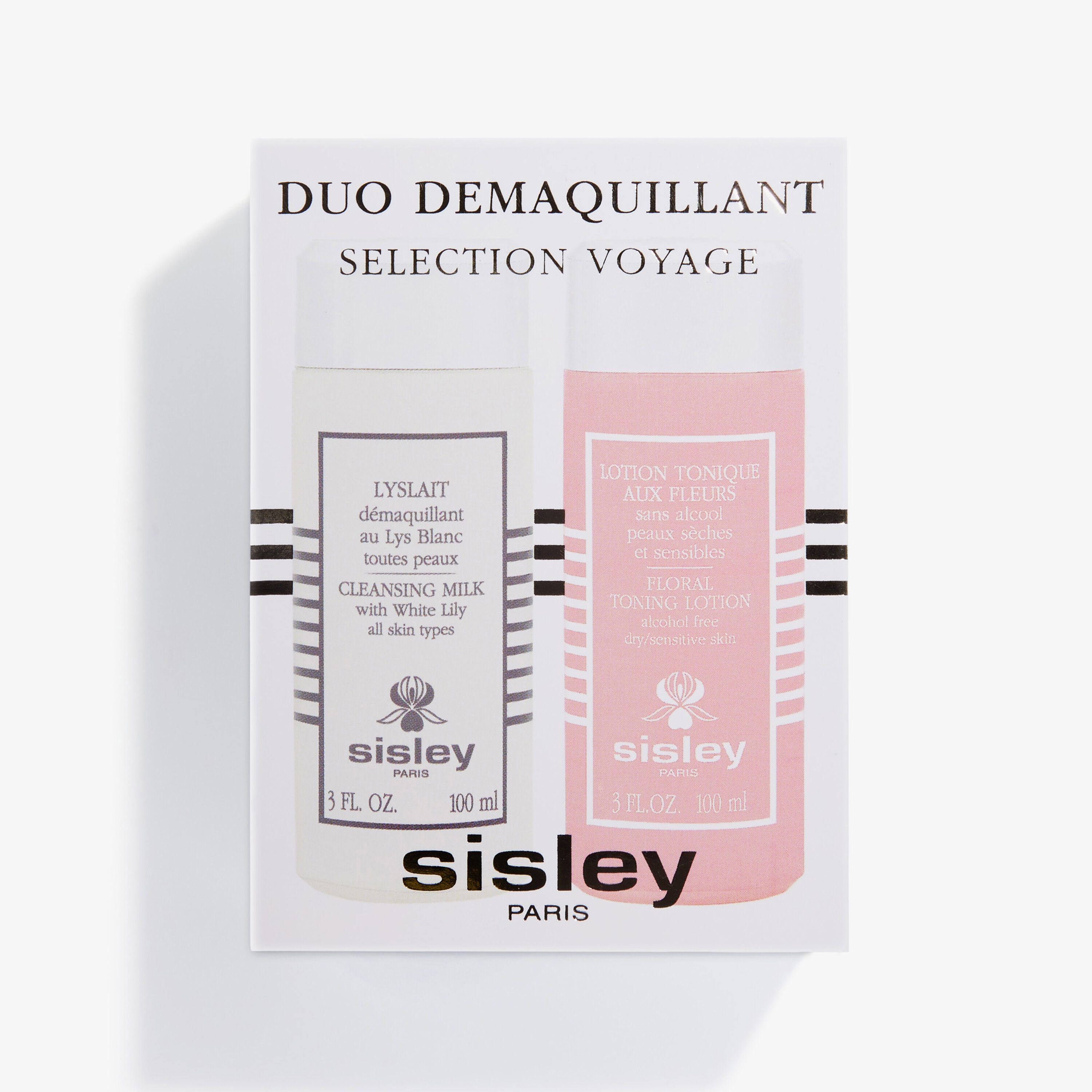 Sisley Cleansing Duo Travel Selection - Face Cleanser & Tonic - 2 x 100ml