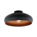 EGLO Mogano Plafondlamp - Ø 40 cm - Zwart/Koper - E27 - Dimbaar
