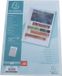 Exacompta 10x Pak van 50 L mappen- gekorrelde PP 12/100ste - A4 - Transparant - 5850E