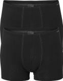 Schiesser 2-pack heren boxershorts katoen - Essentials - M - Zwart