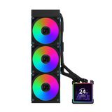 Lian Li HydroShift II LCD-S 360 CL Processor Kit voor vloeistofkoeling 12 cm Zwart