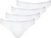 Sloggi Heren Mini slip 4-pack Basic Wit Effen Katoen/Elastaan XXL