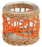 Countryfield bougeoir ella s orange 8x8x8cm