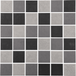 Tapis Inter Porcelaine Anti D. Mix Gris 300x300 Tesselle 50x50x6mm