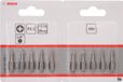 Bosch bit 3 pièces cruciforme PZ 1 PZ1 25 mm, 10 pièces