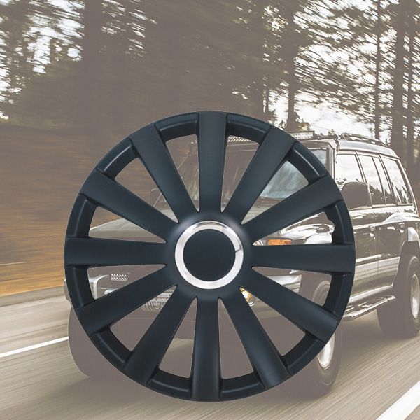 AutoStyle Wieldop Set Spyder 16 Black Chro - 8714767325475