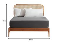 SONIVE Hoeslaken 90 x 200 cm, ademend laken geborsteld jersey polyester, 30 cm diepe zak, grijs