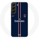Maniacase Etui voor Samsung Galaxy S21 FE PSG Nike Fly Emirates Logo