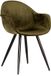 LABEL51 Eetkamerstoel Forli - Army Green - Velvet