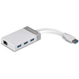 Trendnet USB 3.0 NAAR GB ETHERNET ADAP. + USB-HUB