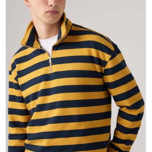 Levi's Relaxed Fit Gestreepte Trui - Donkerblauw