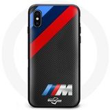BMW M Carbon Maniacase Hoesje voor iPhone XS Max