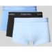 Calvin Klein 3-Pack Low Rise Trunks Heren - Zwart/Blauw/Blauw - Maat M
