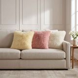 vidaXL - Kussensloop - 2 stuks - HEERLEN - Roze - 35 x 35 cm - PV Fleece