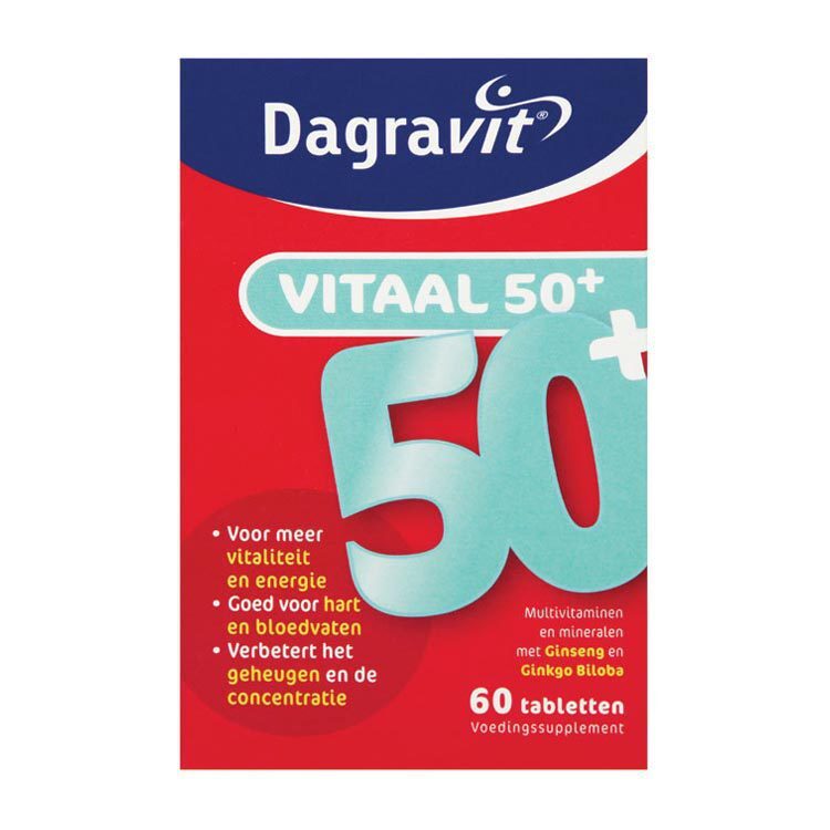 Dagravit Vitaal 50+ Tabletten 60st