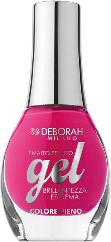 Deborah Milano Deborah Gel Effect Nail Polish Nº 160 Famous Pink 8.5 ml