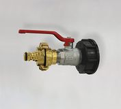Kerbl IBC-adapter S60x6, met Geka- koppeling & Gardena-aansl.