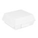 50 García de Pou 50 stuks Hamburger schelpen 'Thepack' 230 g/m2 14,2 x 13,7 x 6,1 cm, wit, nano-micro