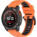 Strap-it Garmin Bracelet à boucle sport Epix Pro (Gen 2) 51mm (orange/noir)