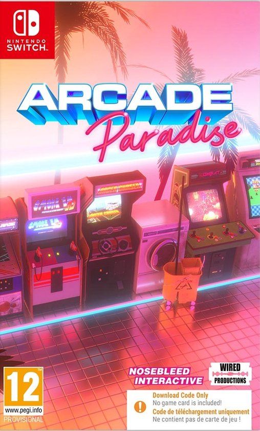 Wired Production Arcade Paradise (Code-in-a-box) - Nintendo Switch/Lite - Adventure - Standard Edition