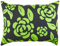 BonaMaison Neon Groen-Rook Decoratieve Kussensloop, Kussenhoezen Bank, Decoratieve Kussenhoesjes, Kussensloop; Sofa, Slaapkamer, Kantoor, Auto 45x60 Cm - Ontworpen en vervaardigd in Turkije