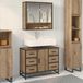 Maison Exclusive - Meuble de salle de bain Chêne Artisan 80 x 33 x 60 cm Matériau dérivé du bois