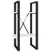 VidaXL Boekenkast met 2 schappen 40x30x70 cm bewerkt hout wit